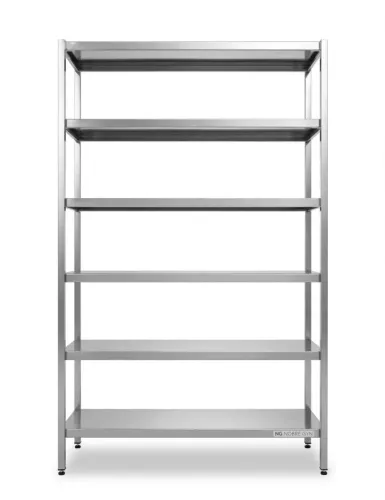 Prateleira armário 100% aço inox