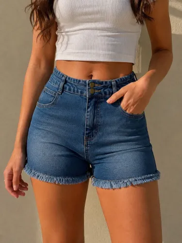 Short Short Jeans Perfeito Modelagem que Valoriza!