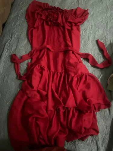 Vendo vestido feminino vermelho - marca