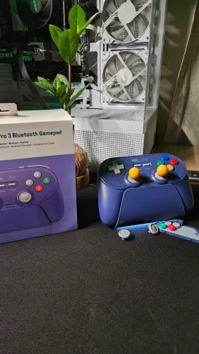 Controle 8BitDo Pro 3 - Azul