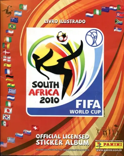Álbum De Figurinhas - Copa Do Mundo 2010 - Completo