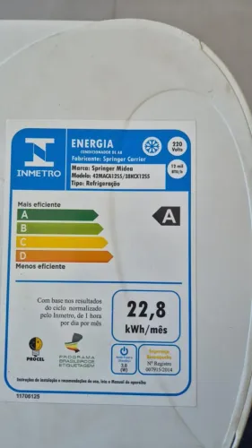Ar condicionado 12000 mil bits