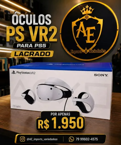 Óculos Ps VR2 lacrado