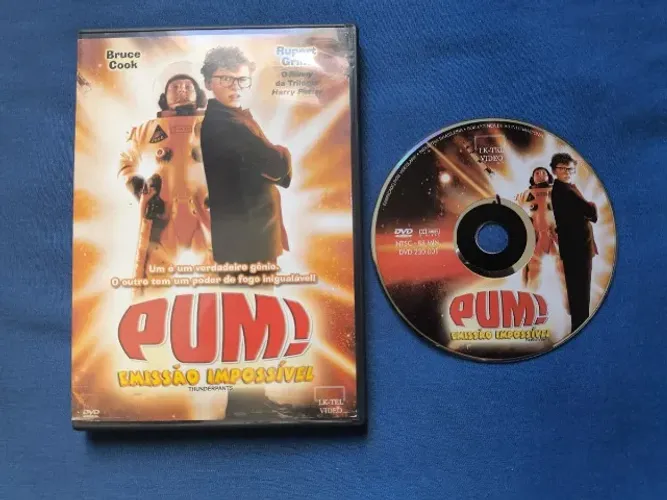 DVD - Pum! Emissão Impossivel, Rupert Grint