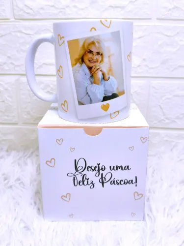Kit Caneca + Caixa De Caneca Personalizada
