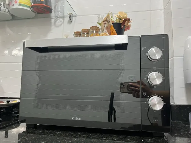 Forno Elétrico Philco Full Glass 50 L