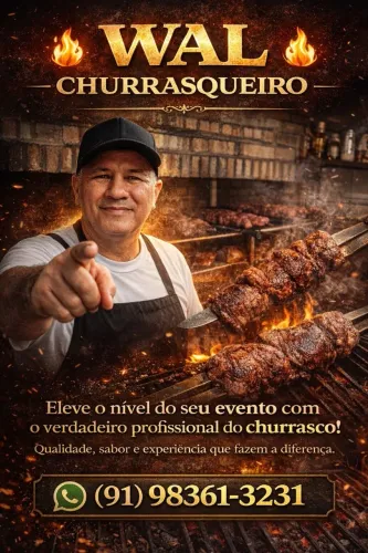 Churrasqueiro profissional 