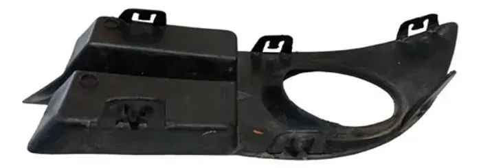 Grade Moldura Farol Milha Direita Renault Clio 2006 2012 Preto Direito