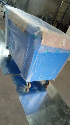 Lixeira Container De Metal Para Condomínio E Comércio