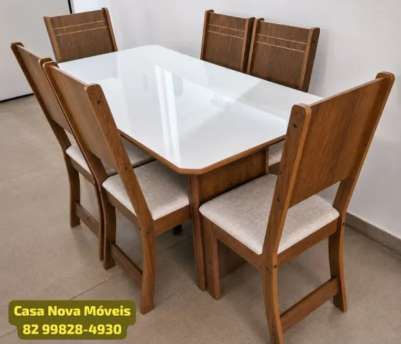 Mesa 6 Cadeiras