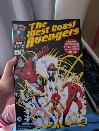 The wesr coast avengers 5 pack Marvel Legends hasbro