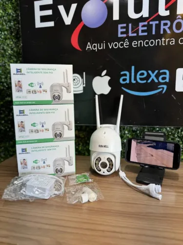 Câmera de Segurança Externa IP66 WIFI APP YOOSEE Durawell - PRODUTO NOVO COM GARANTIA