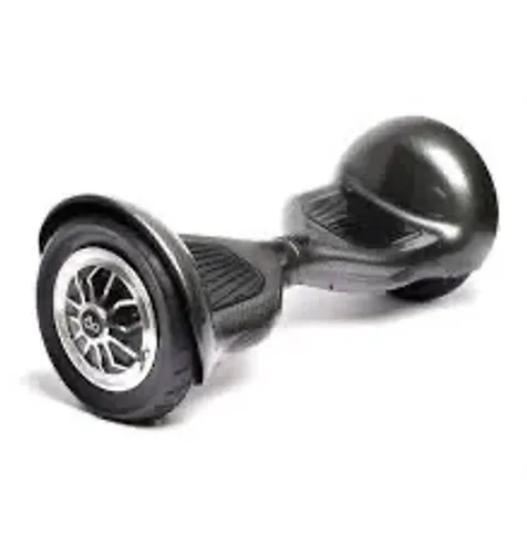 Hoverboard 10 polegadas CARBONO - pneu inflável, BLUETOOTH, led e chave de desliga e liga