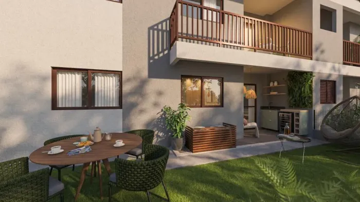Apartamento no Mood Parque das Dunas em Capim Macio 70m².