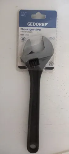 Chave inglesa ajustável 191G - 300 de 16 polegadas Gedore