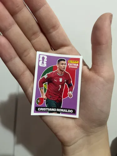 Figurinha extra CR7/Cristiano Ronaldo