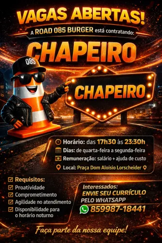 Vaga de chapeiro