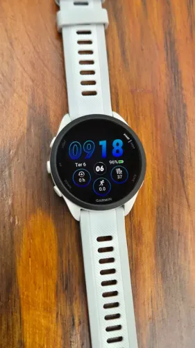 GARMIN FORERUNNER 165 BRANCO