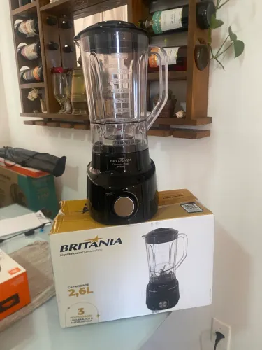 Liquidificador Britânia 110V 2,6L 1100W novo lacrado