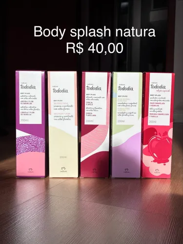 Body splash Natura novo!