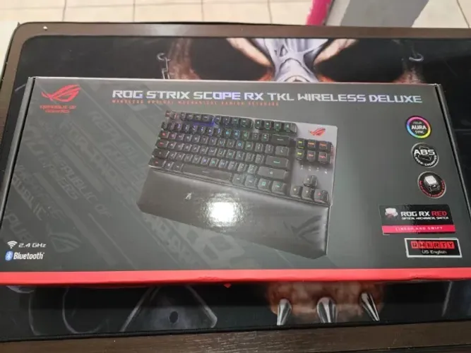 Gaming Keyboard Asus Rog Strix Scope Rx Tkl Wireless Deluxe