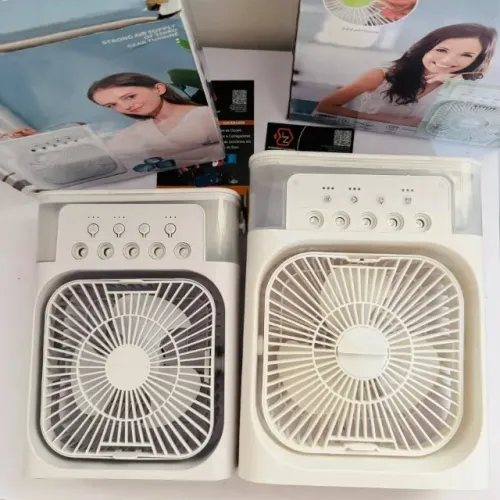 Ventilador de Mesa - umidifica e climatiza