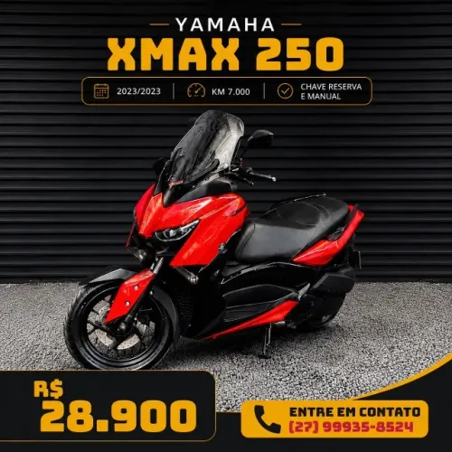 xmax 250 2023/2023 com apenas 7.000km
