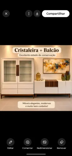 Cristaleira+balcão