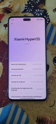 Xiome 13 lite 256gb 8gb ram 5G