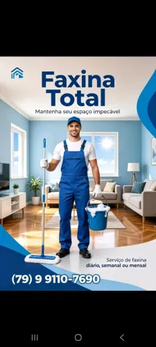 FAXINA EM APARTAMENTOS .