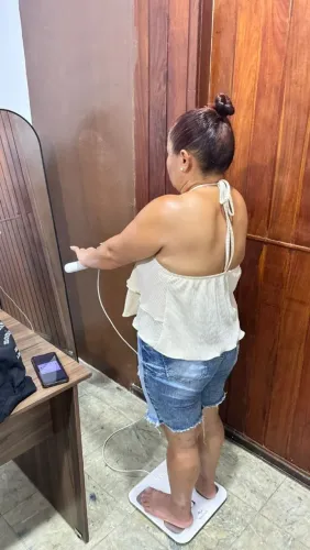 Avaliação com bioimpedância 