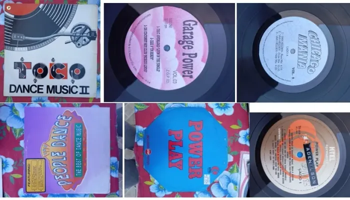 Lote Coleção LPs Dance House Eletronica DJs - 21 discos