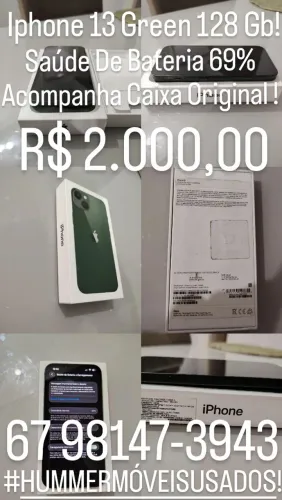 Vende - Se Iphone 13 Green 128 Gb