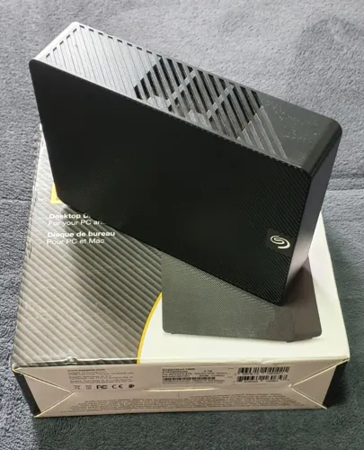 HD Externo Portátil Seagate Expansion Desktop 8TB USB 3.0 Preto