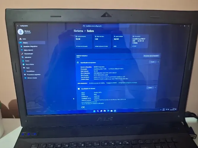 Notebook Gamer ASUS ROG G73Jw - Core i7, 16GB RAM GTX 460M