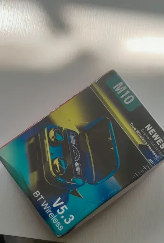 FONE de ouvido Bluetooth M10 TWS versão V5.3