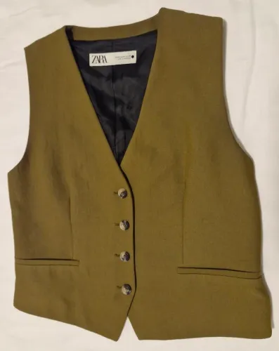 Colete Alfaiataria Zara Original