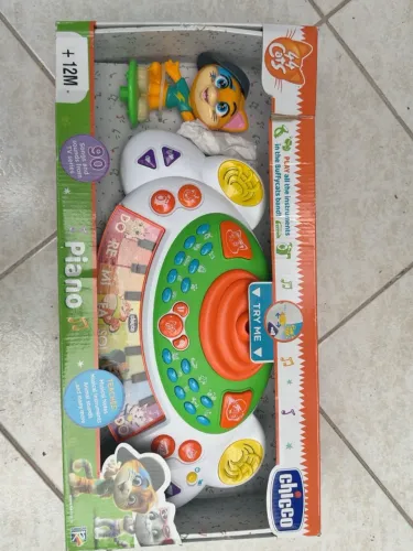 Piano Infantil Chicco 44 Gatos - Novo na Caixa