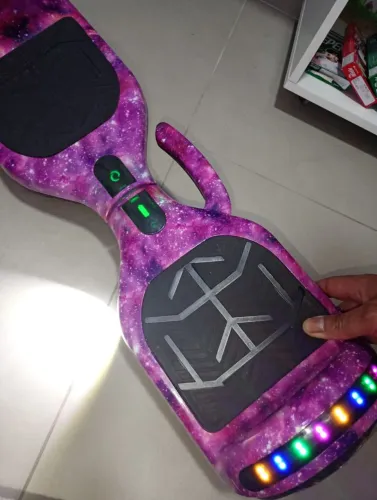 Hoverboard / Overboard 6.5" Galáxia com Alça - Muito Novo!
