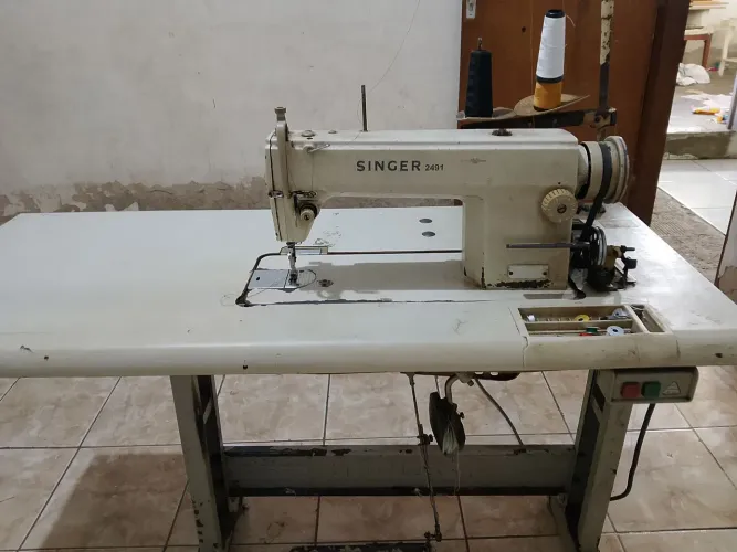 Máquina Singer industrial