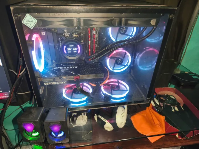 PC GAMER INTEL I9-13900KF 13ª geração + RTX 3060 OC 12GB | 32GB RAM | 2 TB NVMe