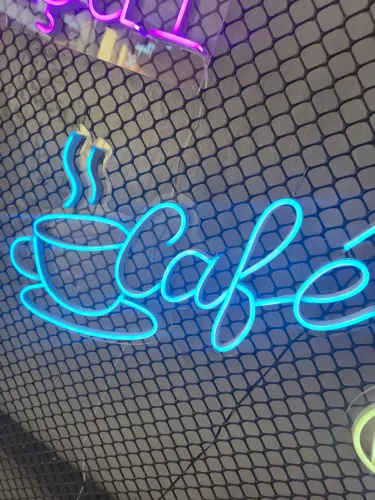 Cafe em neon led 
