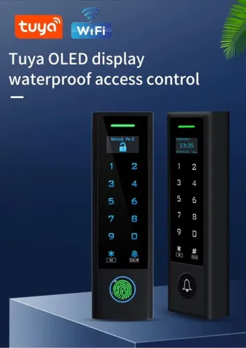 Controle de Acesso Biometria, Senha e Cartão RFID 125khz