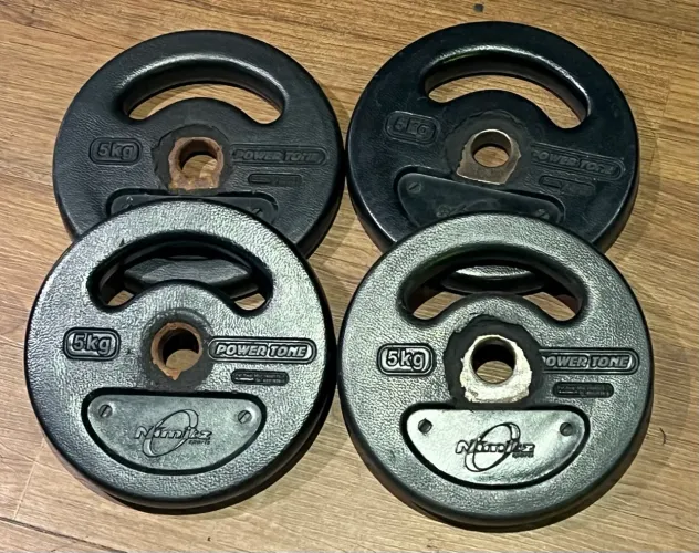 Anilha emborrachada 5kg
