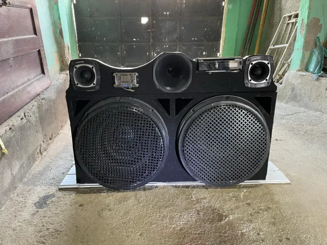 Paredão 2x15 Completo MKS 1000W + TOJO + Pioneer - R$1500