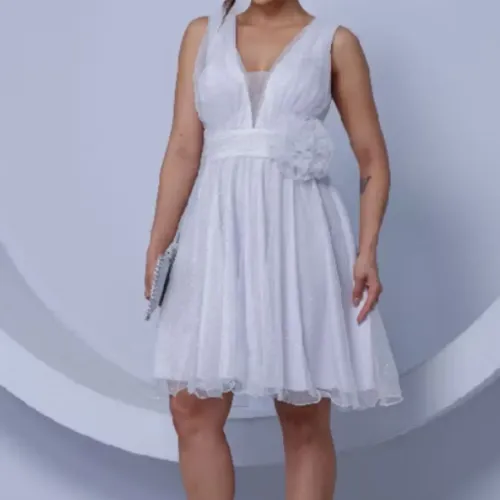 Vestido noiva no civil