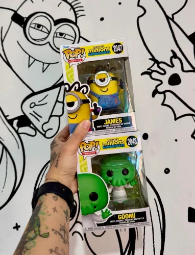 Minions - James e Goomi (Funko Pop)