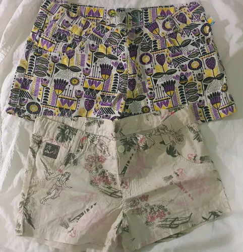 Kit 2 shorts infantis lindos e perfeitos para esse verão.