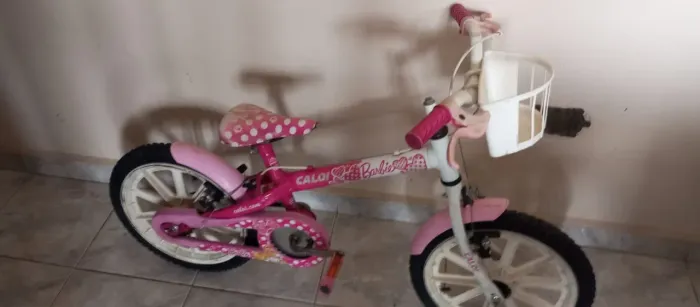 Bicicleta Caloi Barbie