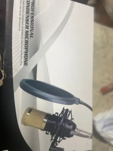 Kit Microfone Condensador 